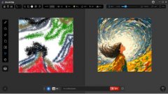 简单的文本描述或线稿草图就能生成高质量做品
